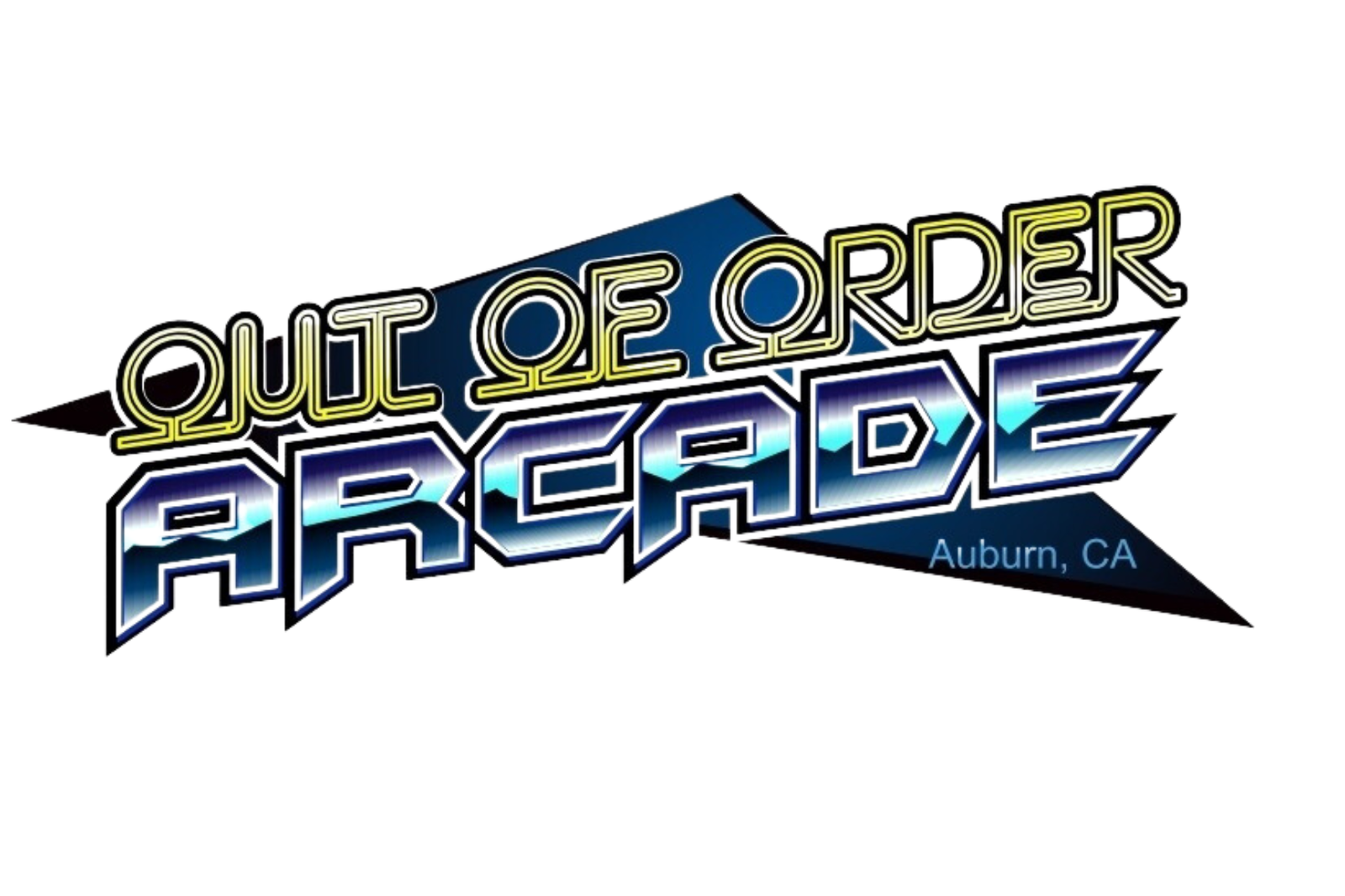 arcade machine out of order sign